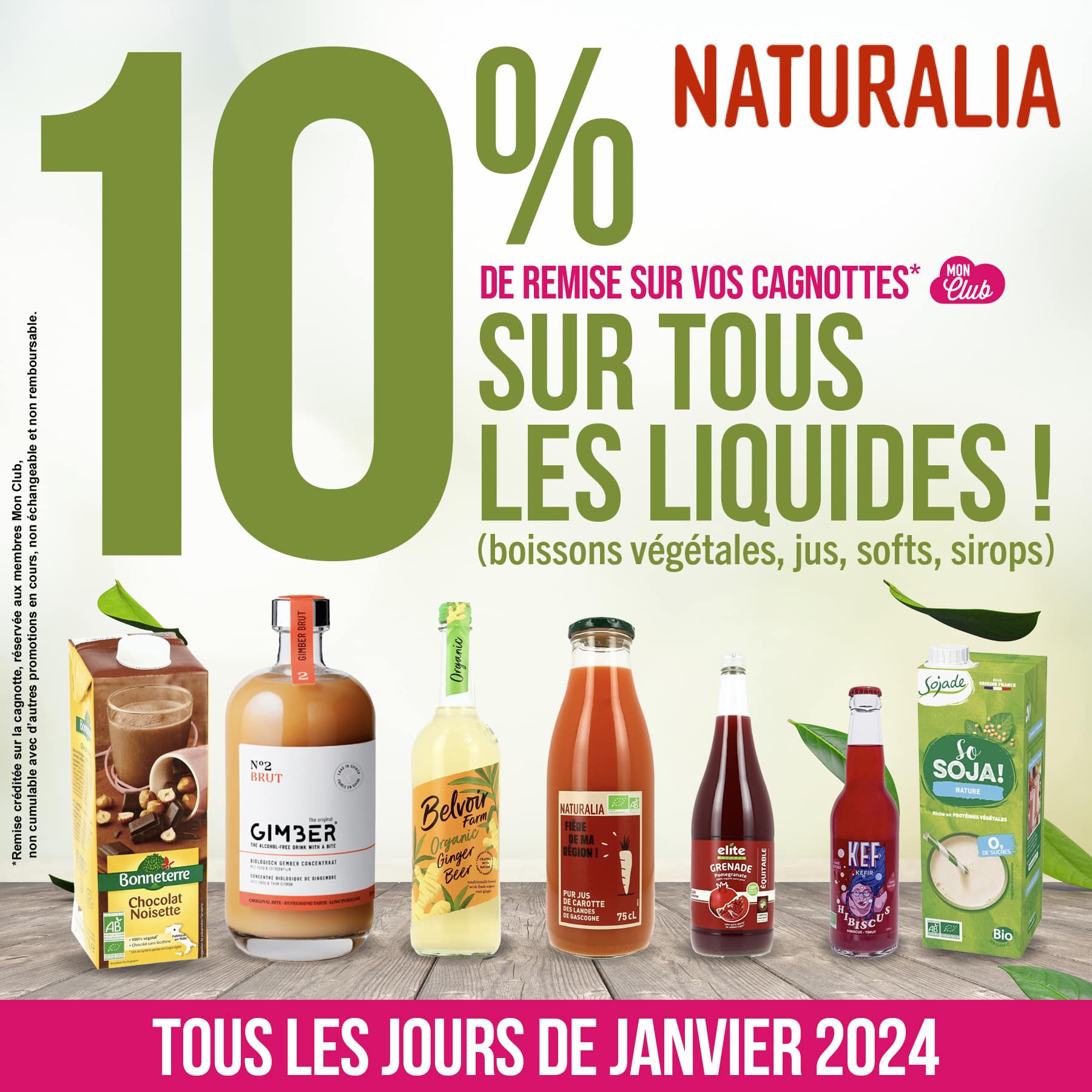 🧉 Offre Naturalia du mois de janvier 2024 😋