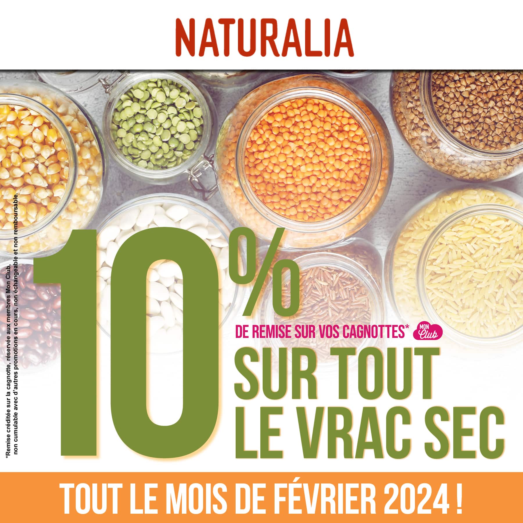 🥜 Offre Naturalia du mois de février 2024 😋