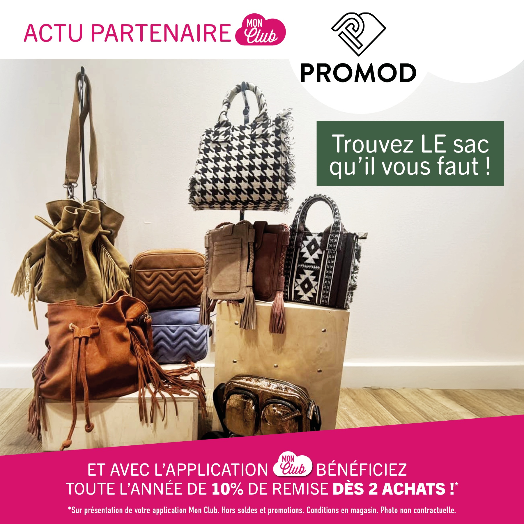 📣 Actu partenaire Promod !