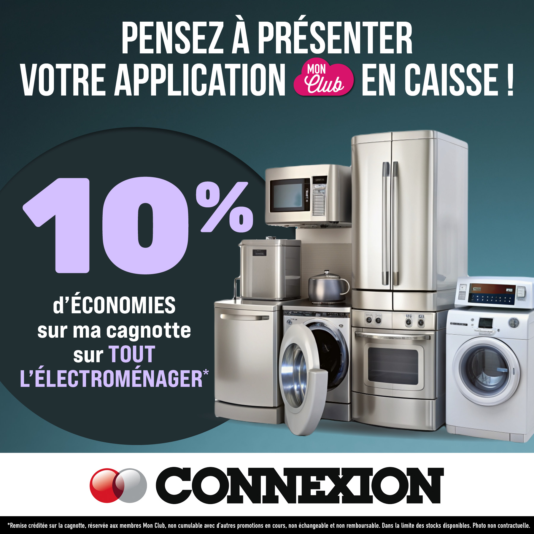 📲 Pensez à présenter votre application en caisse !