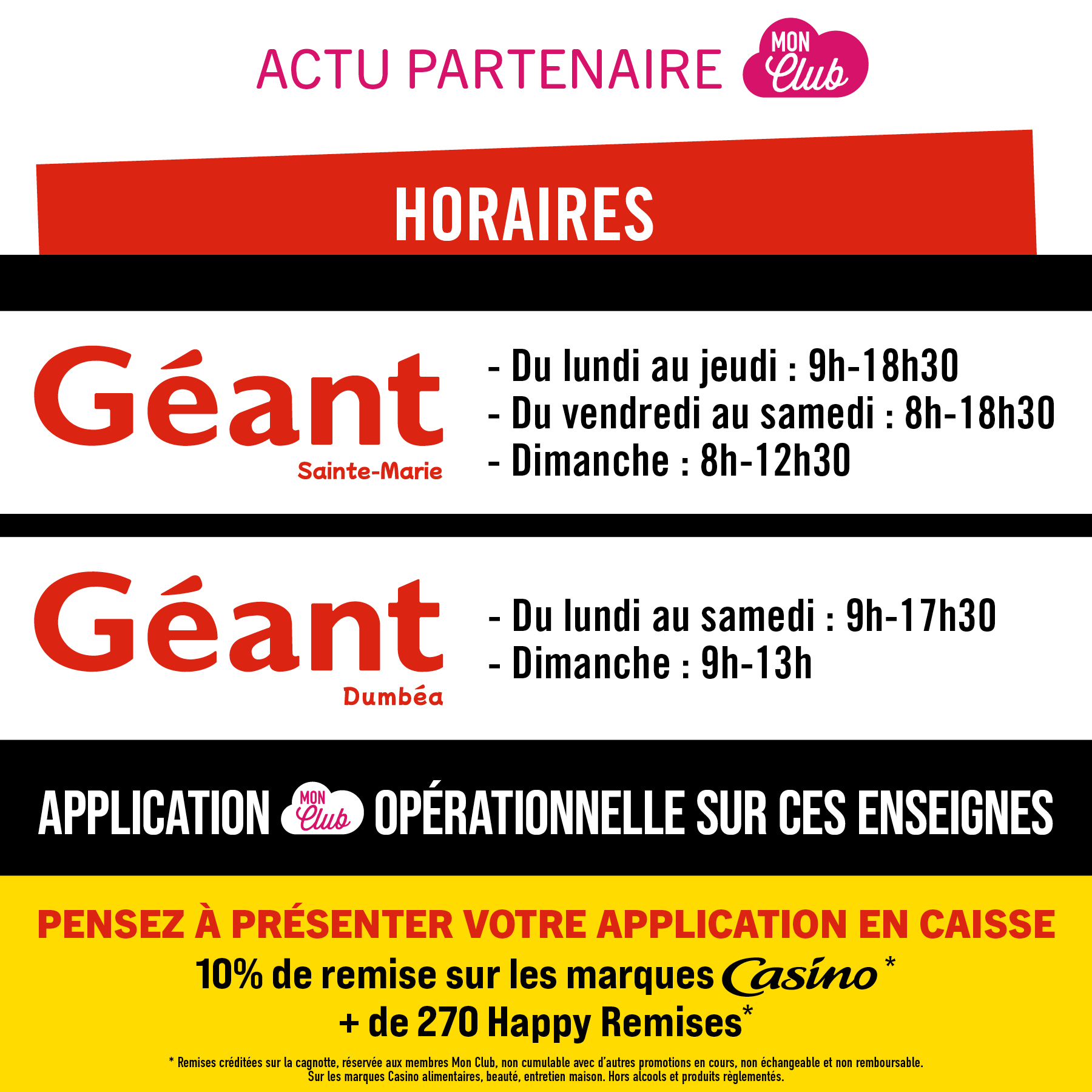 📣 Actu partenaire Mon Club !