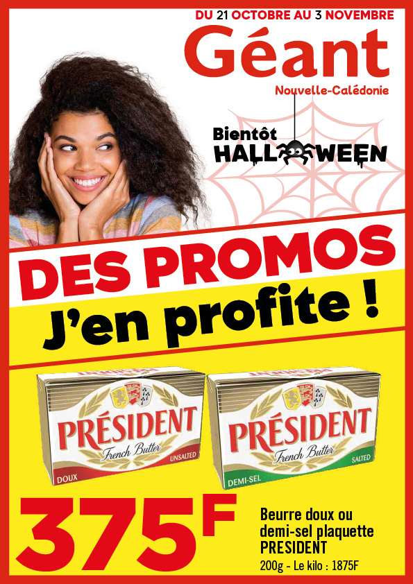 DES PROMOS, J’EN PROFITE ! CHEZ GEANT DU 21 OCTOBRE AU 03 NOVEMBRE 2024