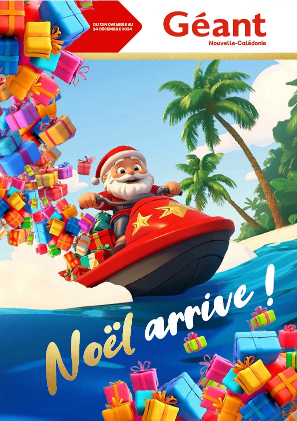 NOËL ARRIVE CHEZ GEANT !