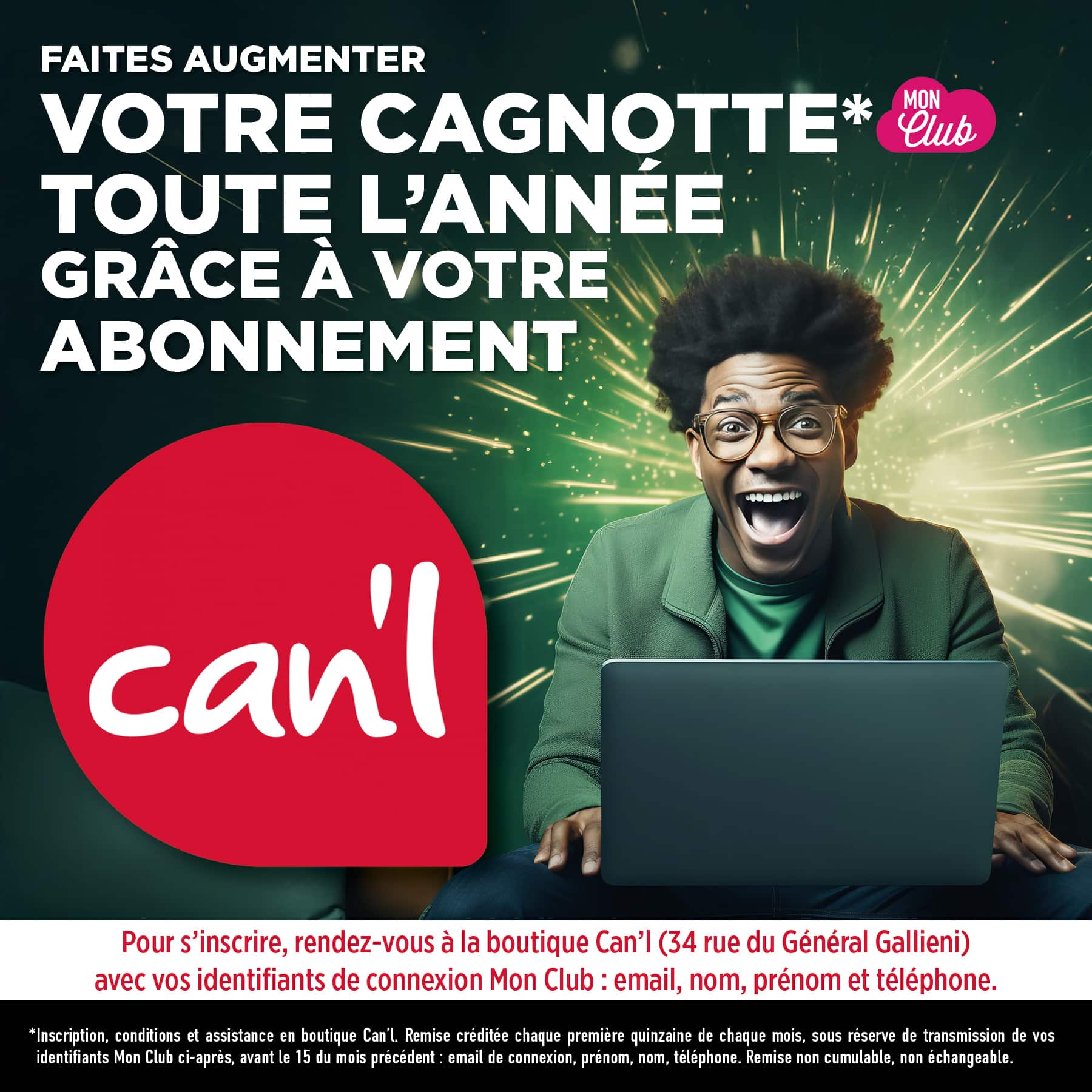 📣 Faites augmenter votre cagnotte avec Can’l !