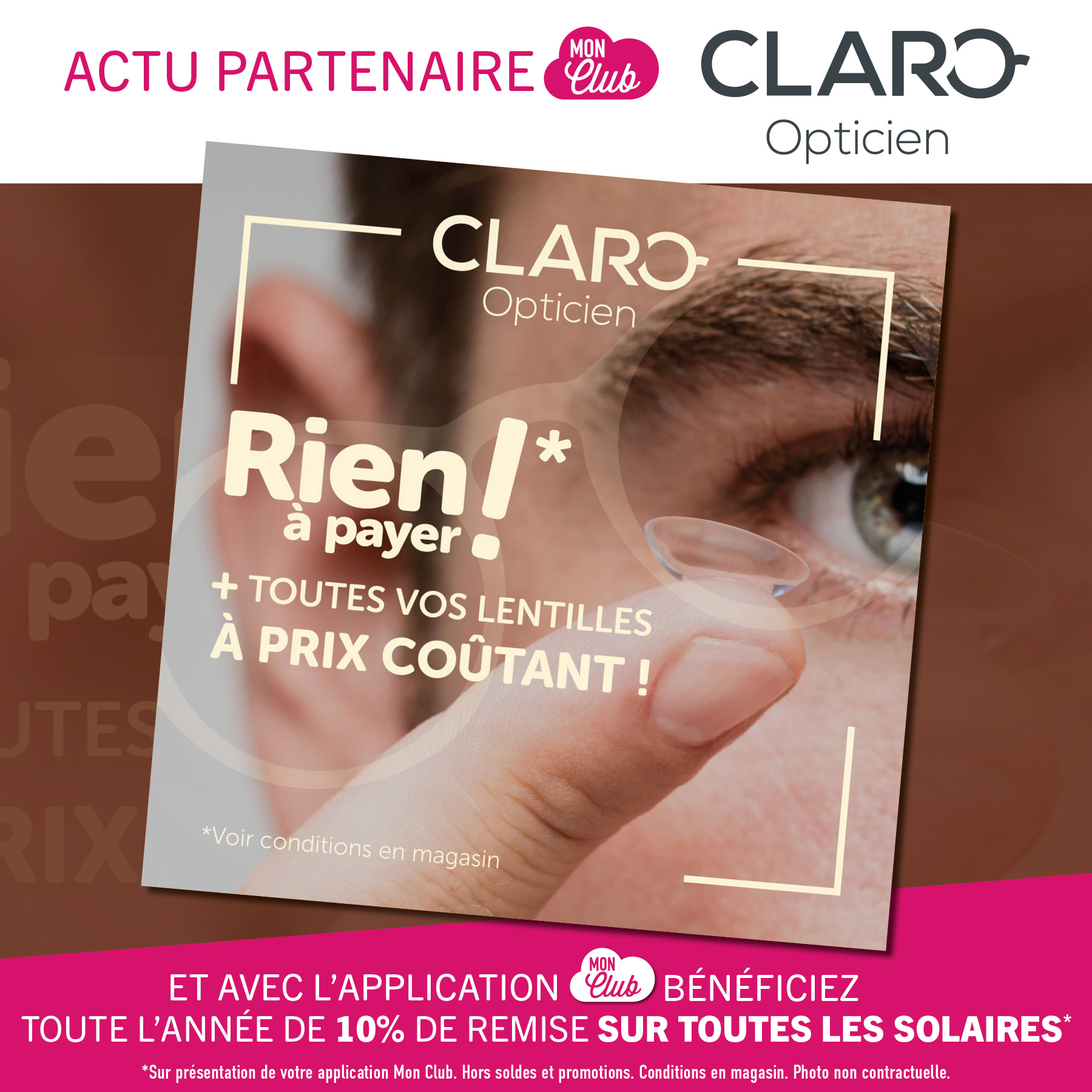 📣 Actu partenaire Mon Club !