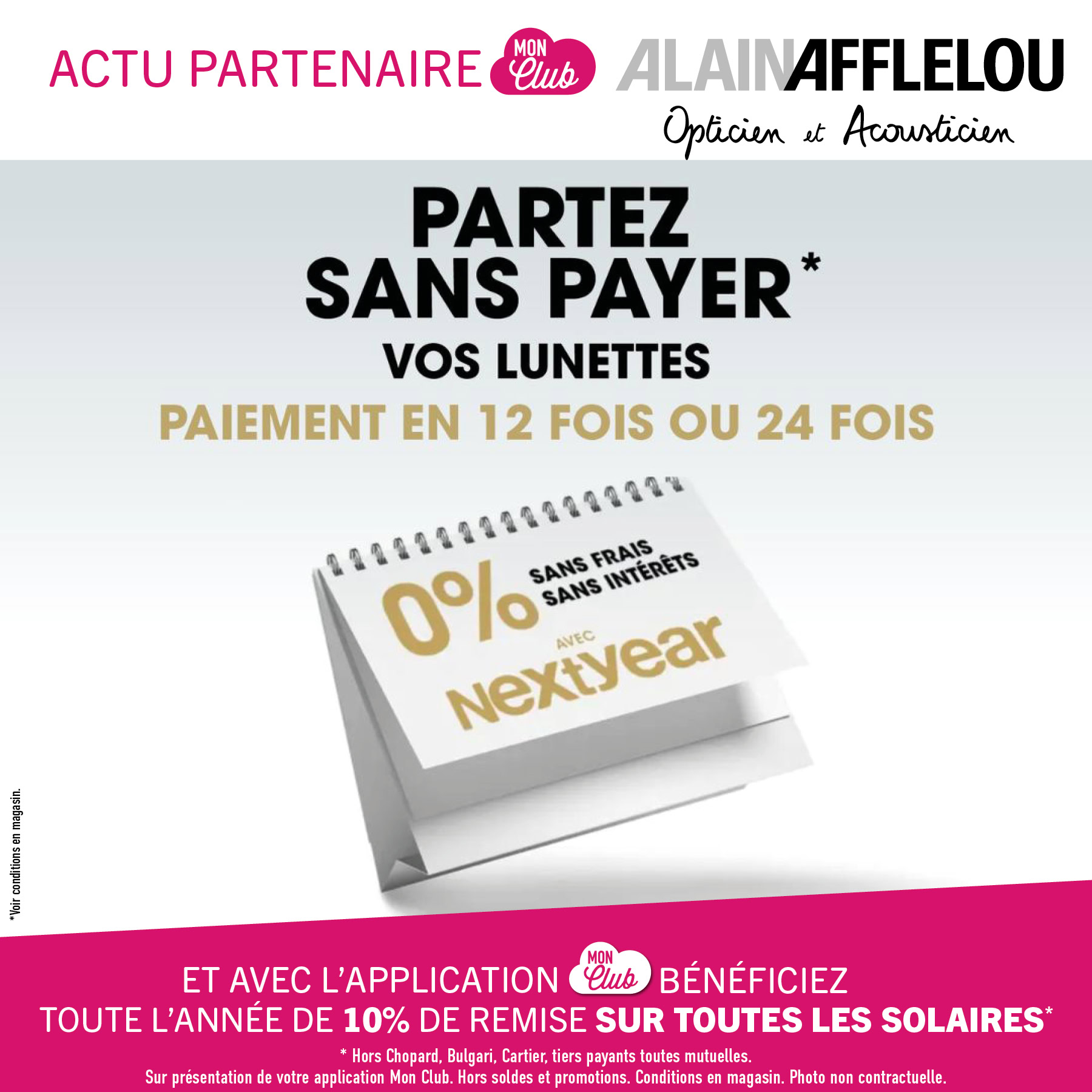 Actu partenaire Mon Club ! 📣