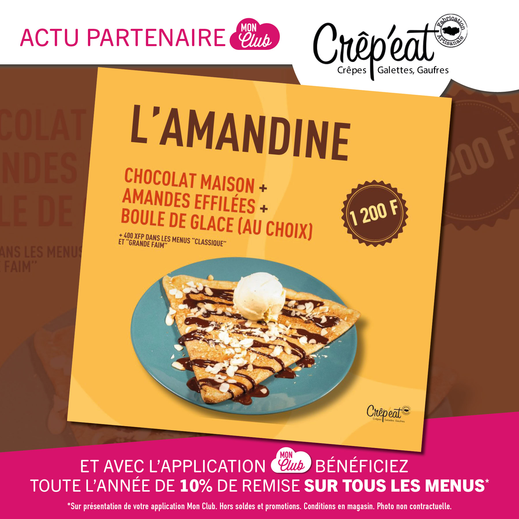 Actu partenaire Mon Club ! 📣